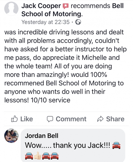 Amazing review for MICHELLE and Team Bell....