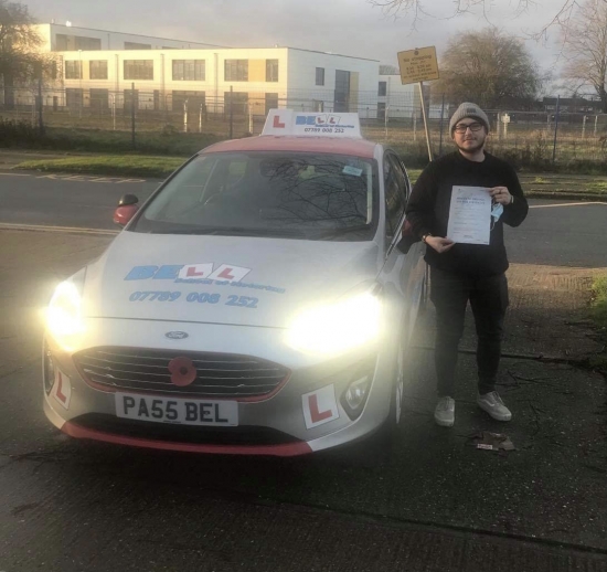GREAT FIRST TIME PASS for instructor Steve with only FOUR faults