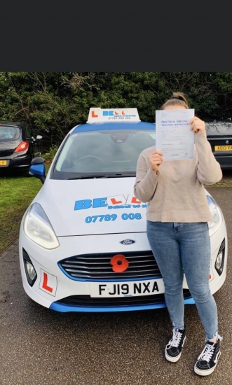 FANTASTIC PASS for instructor Natasha with only SIX faults