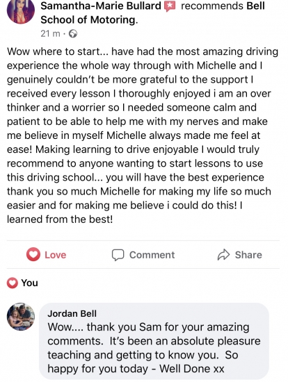 GREAT review for Instructor Michelle