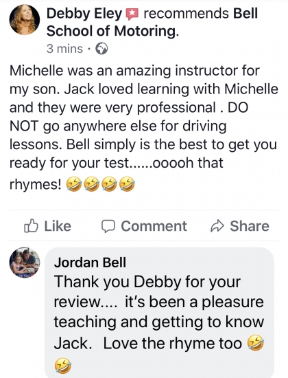 Another review for instructor MICHELLE