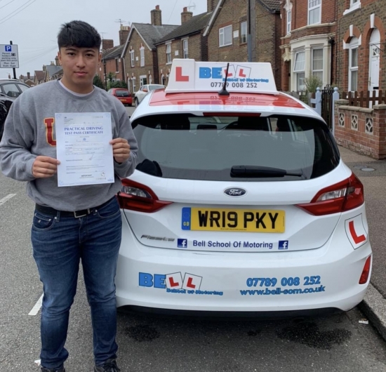 GREAT PASS for instructor Matt with only FOUR faults