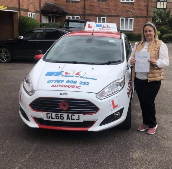 Another FIRST TIME PASS in out AUTOMATIC car for instructor Steve with only TWO faults