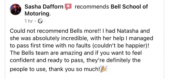 Fantastic REVIEW for instructor Natasha