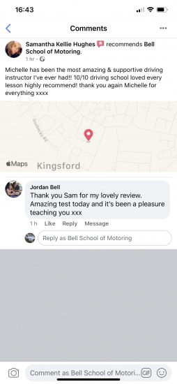 GREAT REVIEW for Instructor Michelle