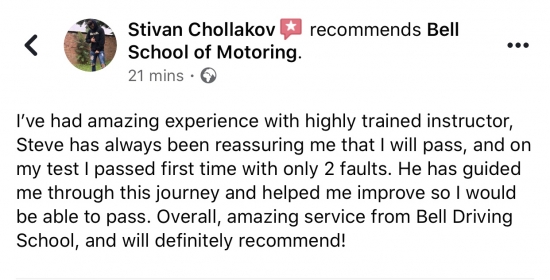 FANTASTIC review for Instructor Steve