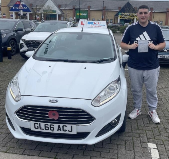 Another GREAT PASS FIRST TIME PASS for instructor Steve with only FIVE faults