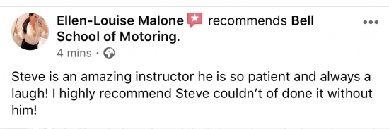 Another GREAT review for instructor Steve