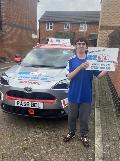 Another GREAT 👌ZERO👌FAULT PASS for instructor Steve in our AUTOMATIC car