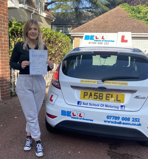 Another GREAT FIRST TIME PASS for instructor Michelle