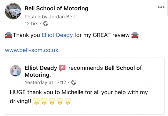 Great review for Instructor Michelle