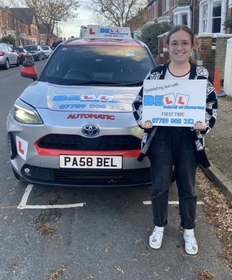 Another GREAT FIRST TIME PASS for instructor Steve with only FOUR faults