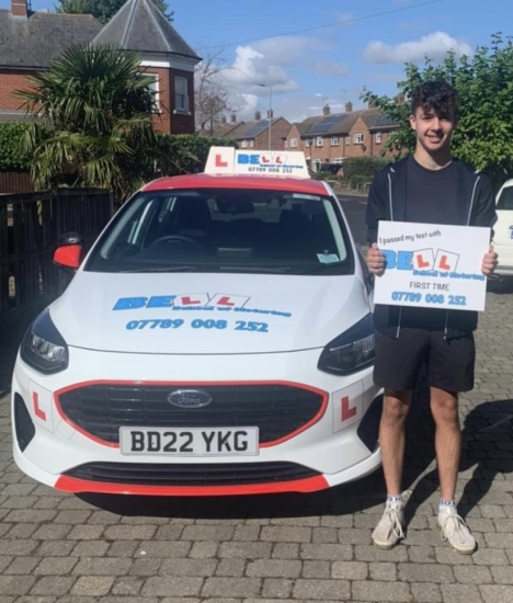 Another FANTASTIC FIRST TIME PASS for instructor Matt with only ONE fault