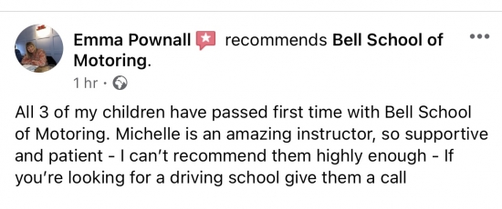 Great review for instructor Michelle