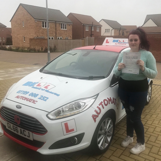 Another FANTASTIC FIRST TIME PASS for instructor Steve in our AUTOMATIC car