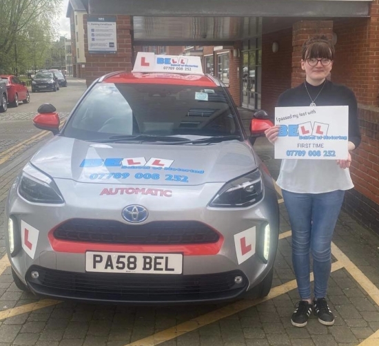 Another GREAT FIRST TIME PASS for instructor Steve with only TWO faults