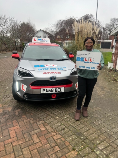 Another GREAT FIRST TIME PASS for instructor Steve with only ONE fault