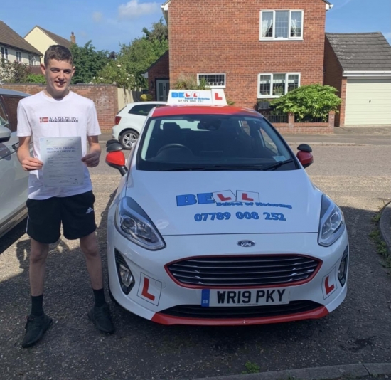 Another GREAT FIRST TIME PASS for instructor Matt with only TWO faults