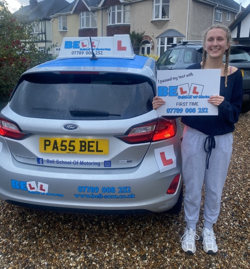 Another GREAT FIRST TIME PASS for instructor Michelle with only TWO faults