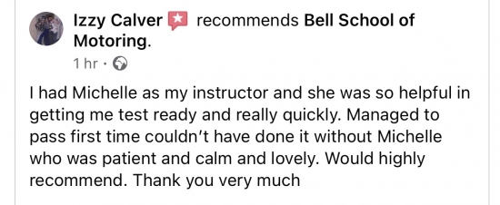 GREAT review for instructor Michelle