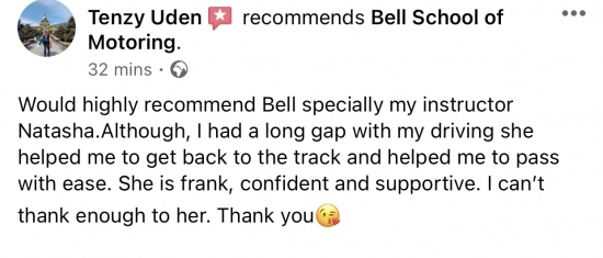 Great REVIEW for instructor Natasha