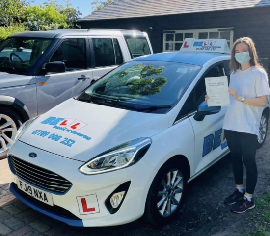 Great PASS for instructor Natasha with only FIVE driving faults