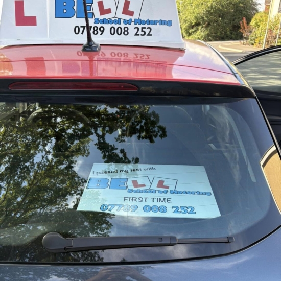 Another GREAT FIRST TIME PASS for instructor Matt with only ONE fault