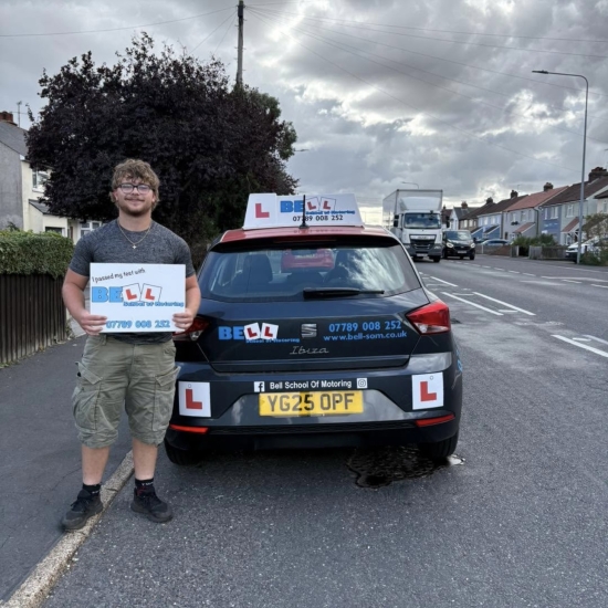 Another GREAT FIRST TIME PASS for instructor Matt with only TWO faults