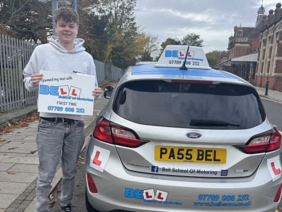 Another GREAT FIRST TIME PASS for instructor Michelle with only FOUR faults