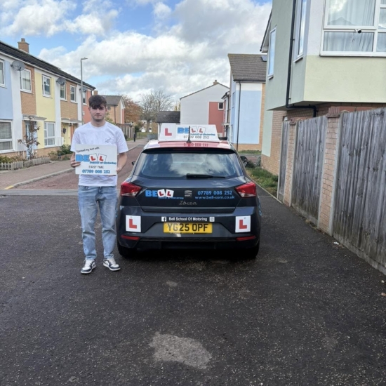 Another GREAT FIRST TIME PASS for instructor Matt with only TWO faults