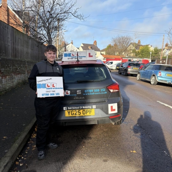Another GREAT FIRST TIME PASS for instructor Matt with only THREE faults