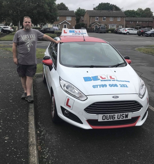 Hi, my name is Matt and I joined the Bell Team in 2017 when I qualified to become a driving instructor.