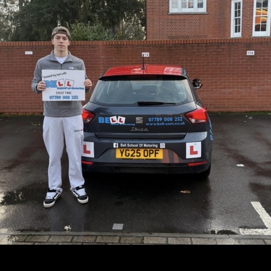 Another GREAT FIRST TIME PASS for instructor Matt with only TWO faults