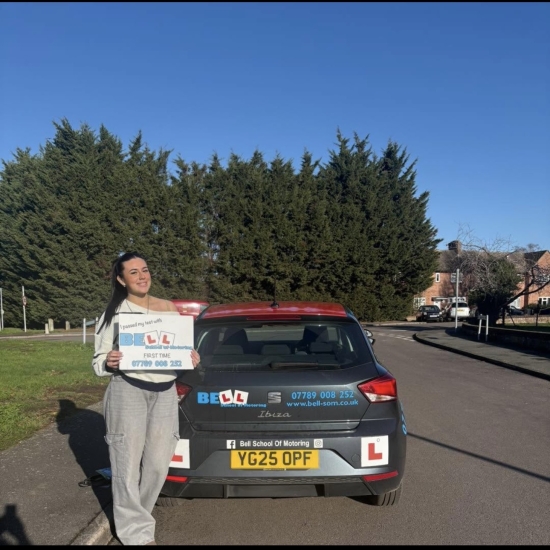 Another GREAT FIRST TIME PASS for instructor Matt with only ONE fault