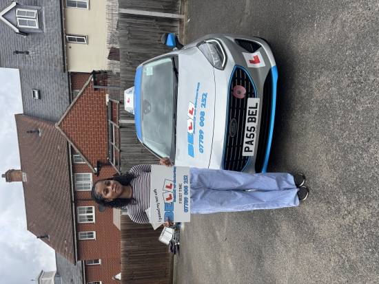 Another GREAT FIRST TIME PASS for instructor Michelle with only ONE fault