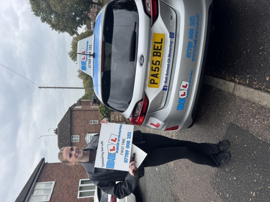 Another GREAT FIRST TIME PASS with only THREE minors for instructor Michelle