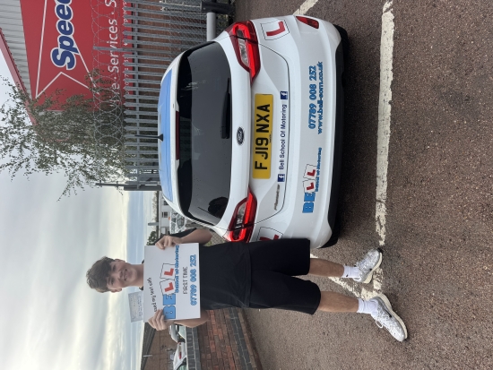 Another GREAT FIRST TIME PASS for instructor Michelle With only THREE faults