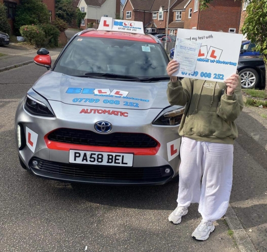 Another GREAT FIRST TIME PASS for instructor Steve with only TWO faults