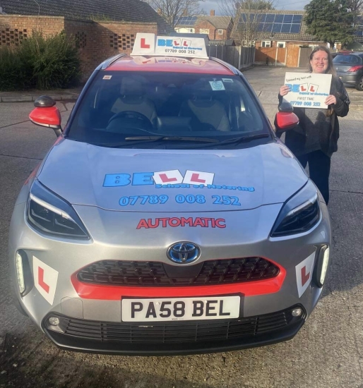 Another GREAT FIRST TIME PASS for instructor Steve with only<br />
TWO faults