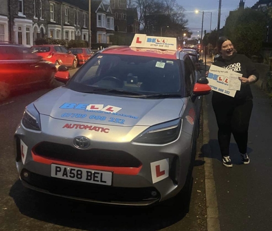 Another GREAT PASS for instructor Steve with only THREE faults