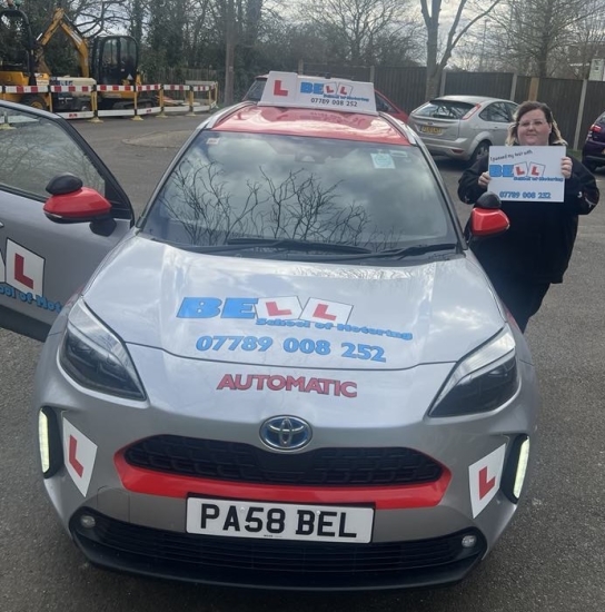 Another GREAT PASS for instructor Steve with only FOUR faults