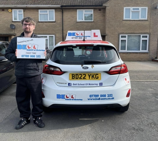 Another GREAT FIRST TIME PASS for instructor Matt with only TWO faults