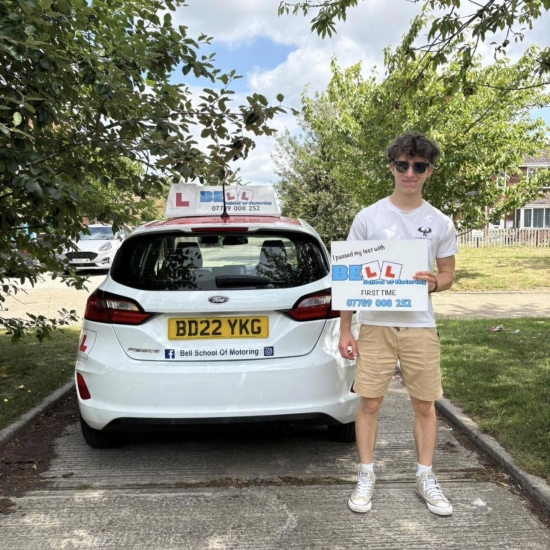 Another GREAT FIRST TIME PASS for instructor Matt with only TWO faults