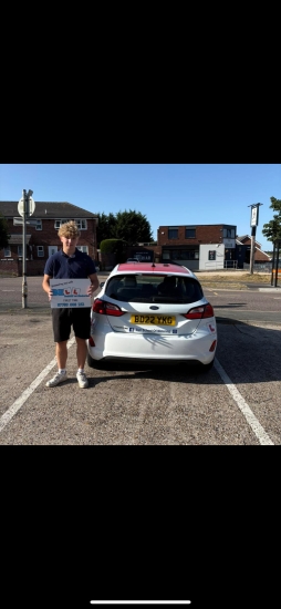 Another GREAT FIRST TIME PASS for instructor Matt with only ONE FAULT