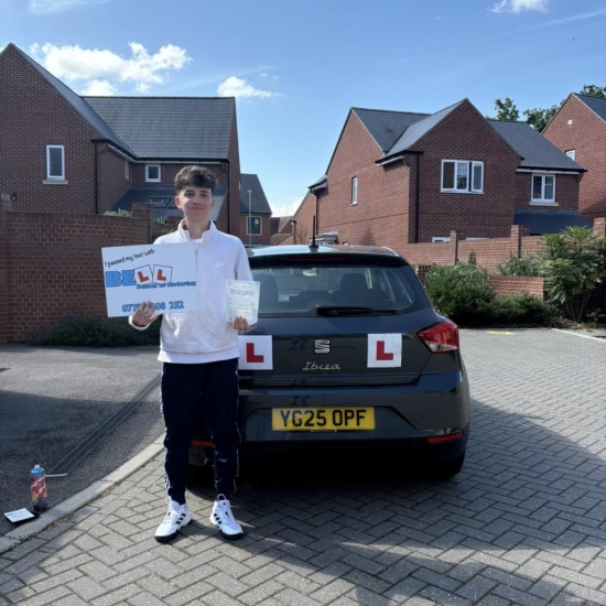 Another GREAT FIRST TIME PASS for instructor Matt with only THREE g<br />
Faults