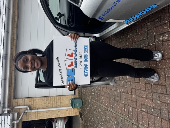 Another GREAT 𝗙𝗜𝗥𝗦𝗧 𝗔𝗧𝗧𝗘𝗠£𝗧 PASS for instructor Steve with only FIVE faults
