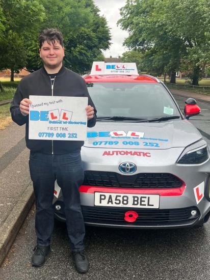Another GREAT FIRST TIME PASS for instructor Steve with only FIVE faults