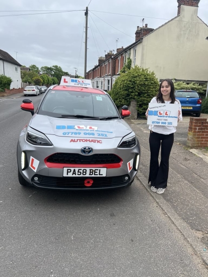 Another GREAT FIRST TIME PASS for instructor Steve with only THREE faults