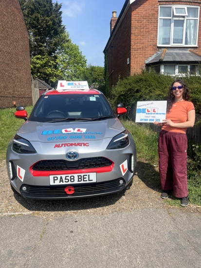 Another GREAT FIRST TIME PASS for instructor Steve with only THREE faults today