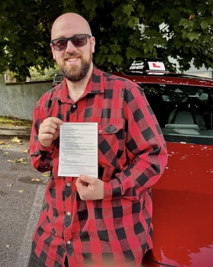 ZERO FAULT PASS!! CONGRATULATIONS<br />
<br />
I would recommend Nick Jones to anyone looking to start their driving journey. He is an incredibly passionate, patient & knowledgeable driving instructor. His positive attitude is infectious & no matter how much you doubt yourself, he will find a way to turn it around & bring the best out of you. I feel confident that I have all the right skills/too